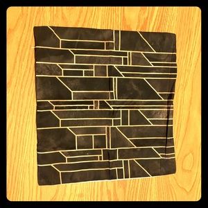 Geometric Print Decorative Pillowcase